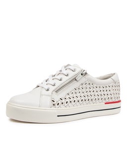 AYLEEN W ZR WHITE LEATHER