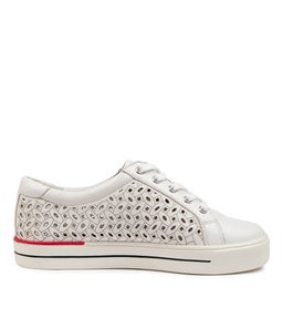 AYLEEN W ZR WHITE LEATHER
