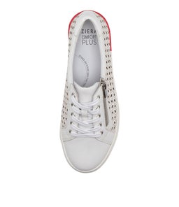 AYLEEN W ZR WHITE LEATHER