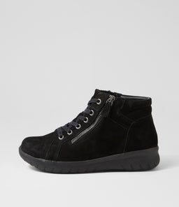 SHAUNAT XF ZR BLACK NUBUCK