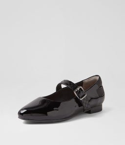 LOJAS XW ZR BLACK PATENT LEATHER