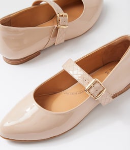 LOJAS XW ZR CAFE PATENT LEATHER