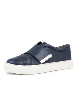 POPPIES XF ZR NAVY LEATHER