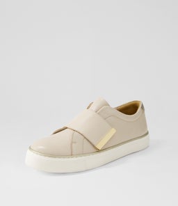 POPPIES XF ZR ALMOND PALE GOLD LEATHER