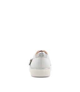 POPPIES XF ZR WHITE SILVER LEATHER