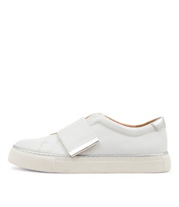POPPIES XF ZR WHITE SILVER LEATHER