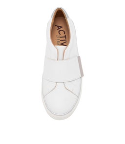 POPPIES XF ZR WHITE SILVER LEATHER