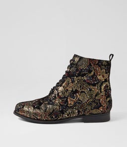 THRON XF ZR BLACK ROYAL PRINT SUEDE
