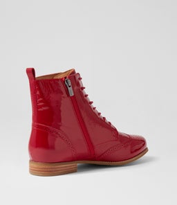 THRON XF ZR DK RED PATENT LEATHER