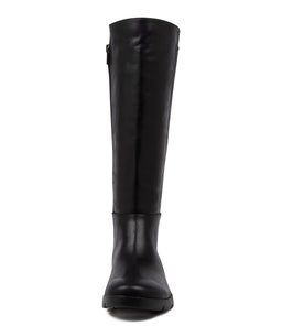 MONAKA W ZR BLACK BLACK LEATHER STRETCH