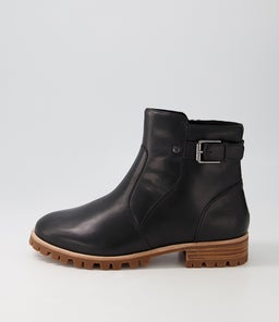 MISAEL W ZR BLACK LEATHER