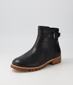 MISAEL W ZR BLACK LEATHER