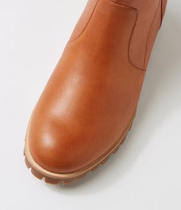 MISAEL W ZR COGNAC LEATHER