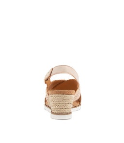 KAEME W ZR NUDE NUDE WEAVE LEATHER