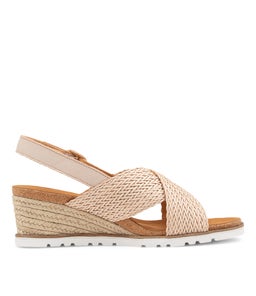KAEME W ZR NUDE NUDE WEAVE LEATHER