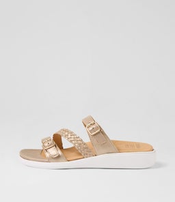 IANNA W ZR PLATINO SCRATCH LEATHER