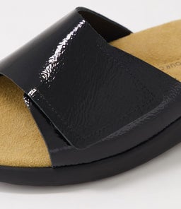 BARLAD XW ZR BLACK BLACK SOLE WRINKLE PATENT