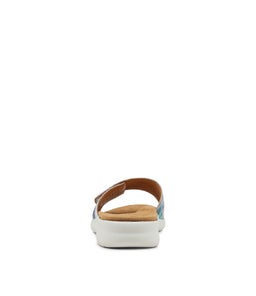 BARLAD XW ZR PANSY FLORAL WHITE SOLE LEATHER