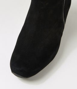 CATHAL XW ZR BLACK TAN LEOPARD SUEDE