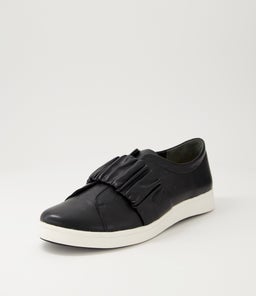 DREGO XF ZR BLACK WHITE SOLE LEATHER