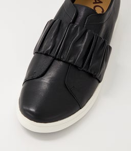 DREGO XF ZR BLACK WHITE SOLE LEATHER