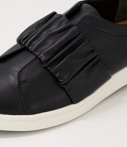 DREGO XF ZR BLACK WHITE SOLE LEATHER
