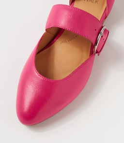 LORAA W ZR FUCHSIA LEATHER