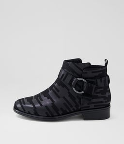 SIMONTE XF ZR BLACK EMBOSSED LEATHER