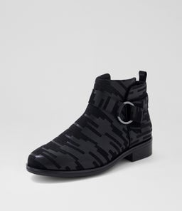 SIMONTE XF ZR BLACK EMBOSSED LEATHER