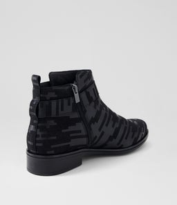 SIMONTE XF ZR BLACK EMBOSSED LEATHER