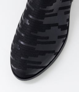 SIMONTE XF ZR BLACK EMBOSSED LEATHER