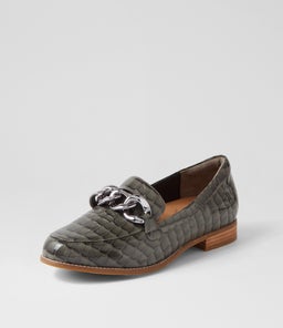 TAMEST XF ZR GREY PATENT CROC