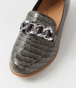 TAMEST XF ZR GREY PATENT CROC