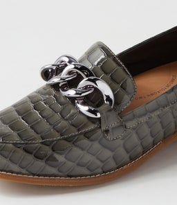 TAMEST XF ZR GREY PATENT CROC