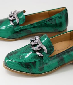 TAMEST XF ZR EMERALD PATENT CROC