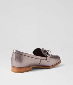 TAMEST XF ZR PEWTER SQUARES LEATHER