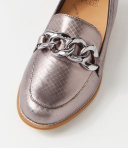 TAMEST XF ZR PEWTER SQUARES LEATHER