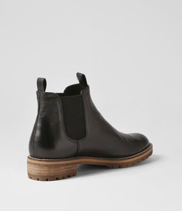 MISCOTI W ZR BLACK NATURAL HEEL LEATHER