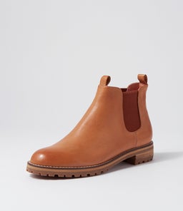 MISCOTI W ZR TAN LEATHER