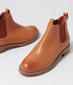 MISCOTI W ZR TAN LEATHER