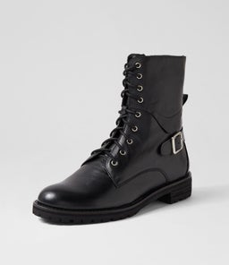 MIYOKO W ZR BLACK BLACK HEEL LEATHER
