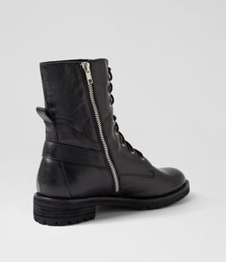 MIYOKO W ZR BLACK BLACK HEEL LEATHER