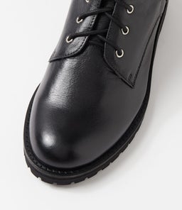 MIYOKO W ZR BLACK BLACK HEEL LEATHER