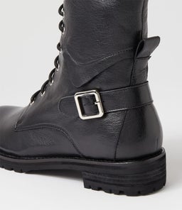 MIYOKO W ZR BLACK BLACK HEEL LEATHER