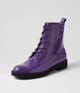 MANGOES W ZR PURPLE PATENT LEATHER