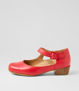QANGO XW ZR RED LEATHER