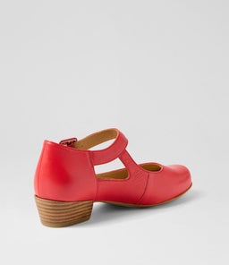 QANGO XW ZR RED LEATHER