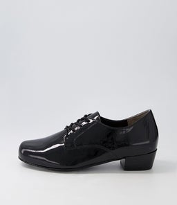 QESSOL XW ZR BLACK PATENT LEATHER