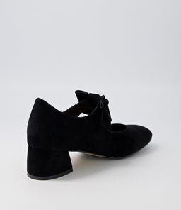 ZOLLY W ZR BLACK SUEDE
