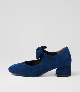 ZOLLY W ZR NAVY SUEDE